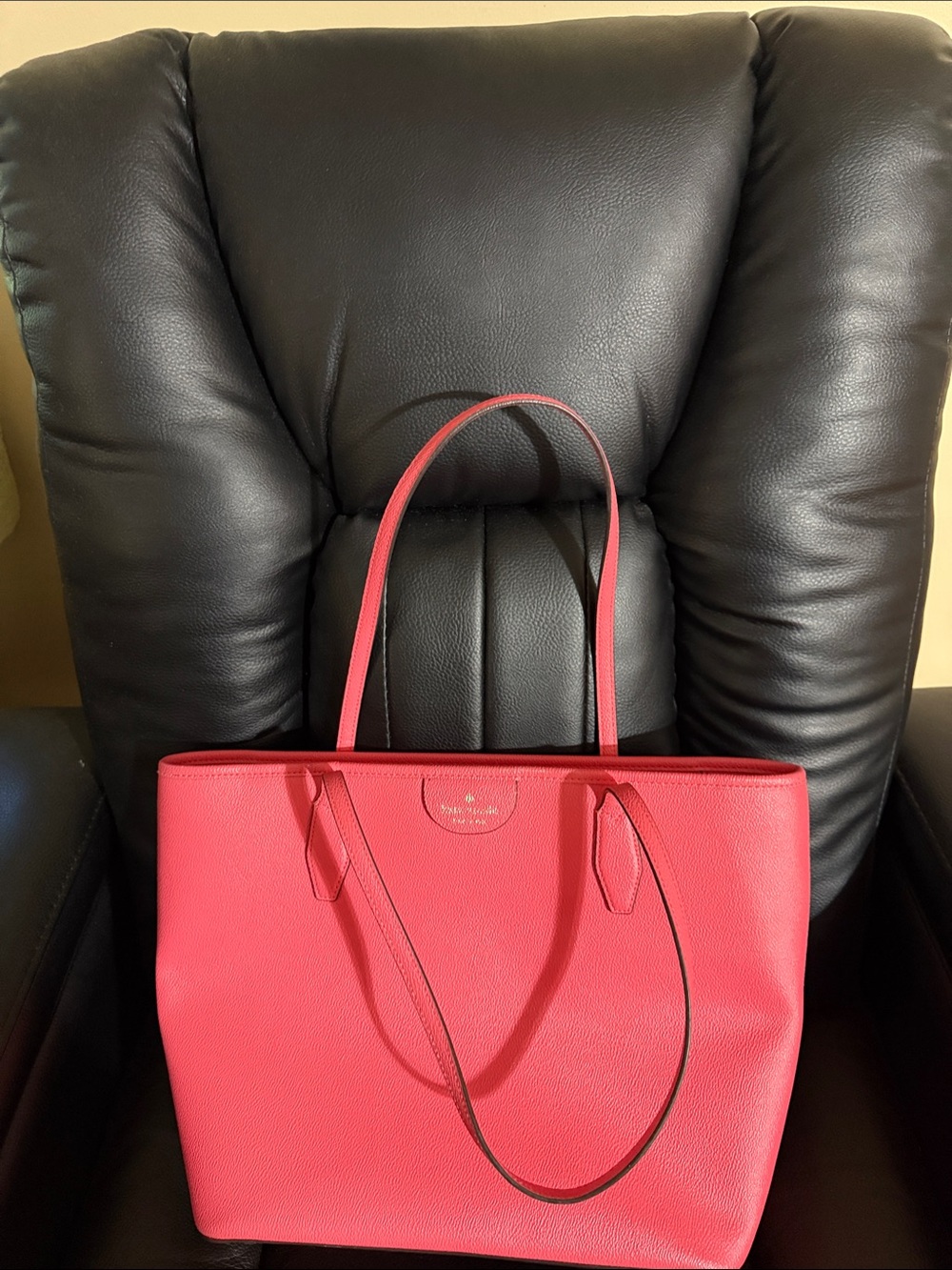 kate spade Coral Pink Leather Tote